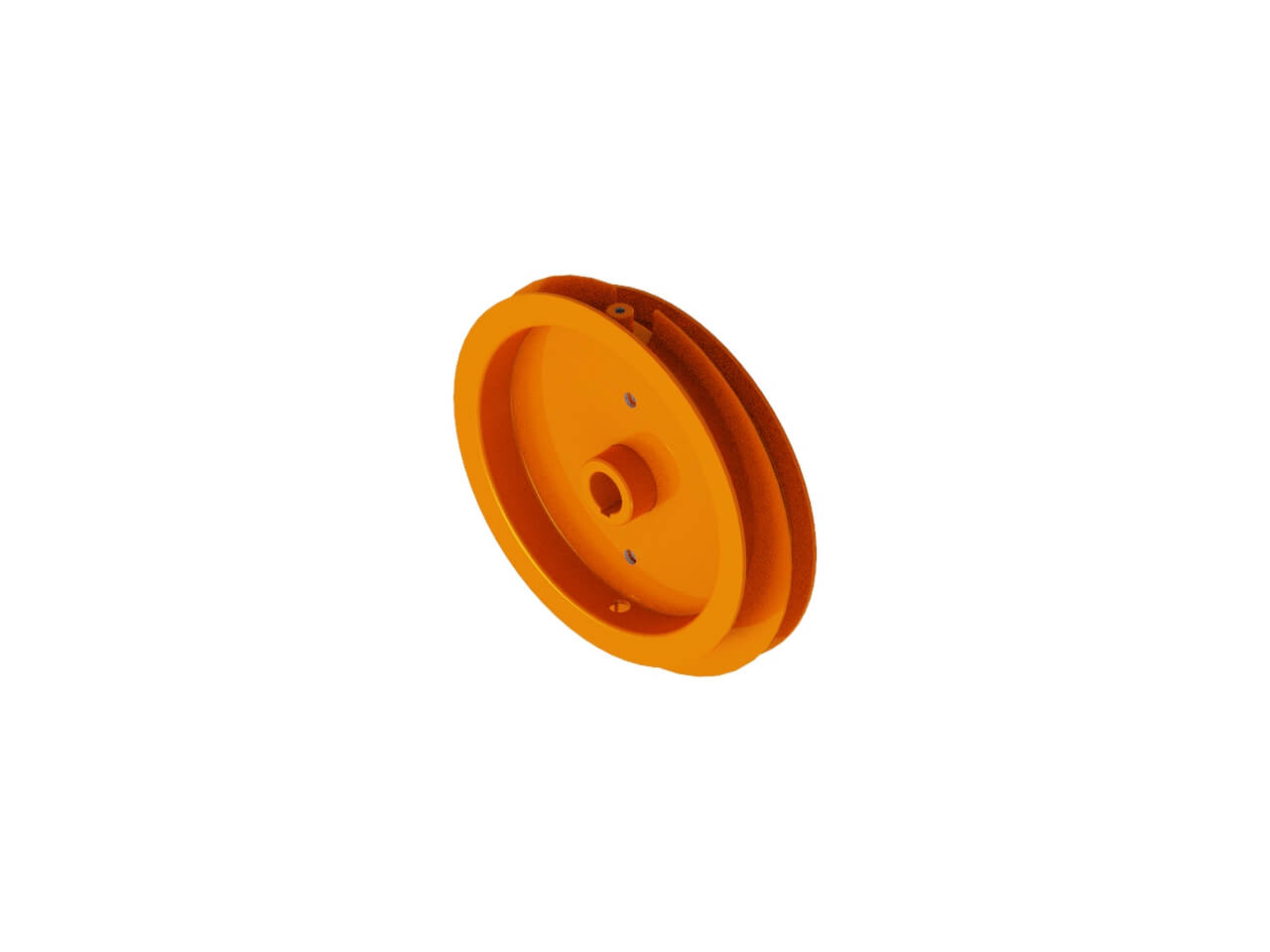 ECCENTRIC PULLEY WITH BUSHING