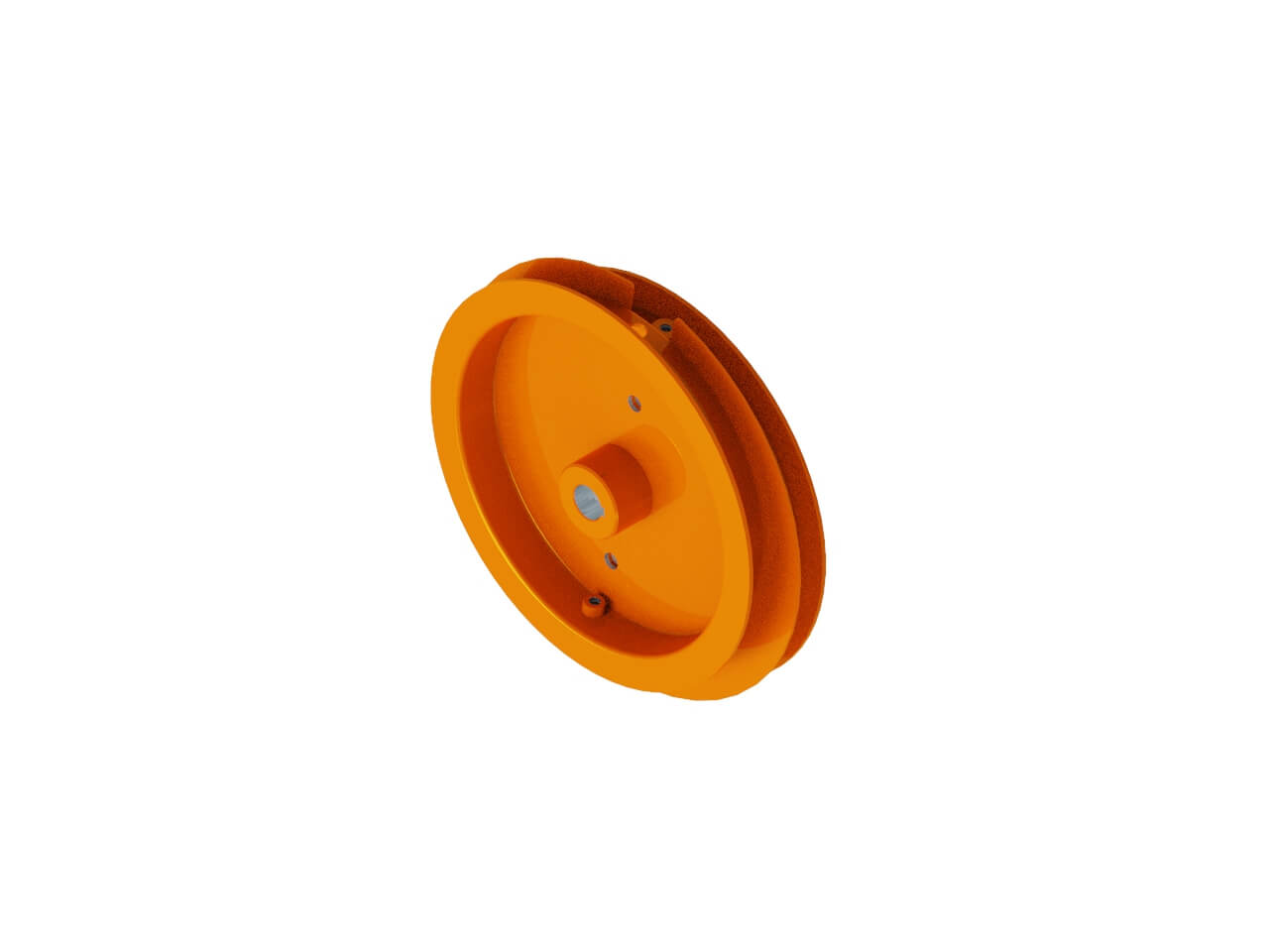 ECCENTRIC PULLEY WITH BUSHING